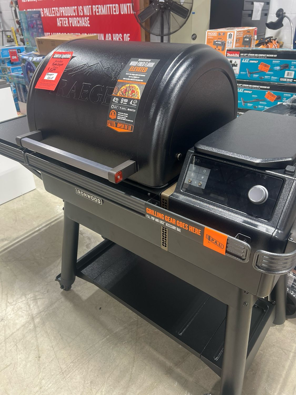 Traeger Ironwood Smoker — liquidation pallet load photo 1
