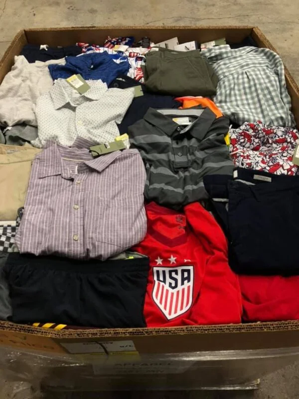 Mens Wholesale Clothing Pallet thumbnail 2