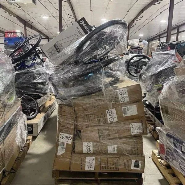 Bicycle Liquidation Pallets — liquidation pallet load photo 1