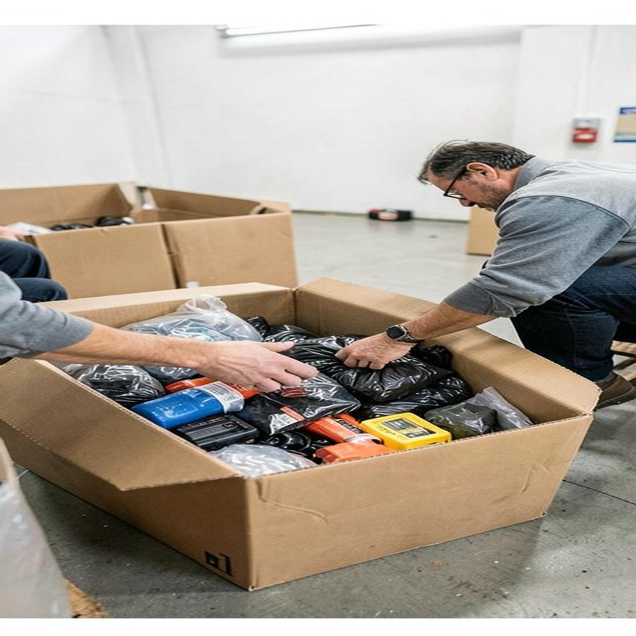 Liquidation pallet manifest review for customer returns condition grades