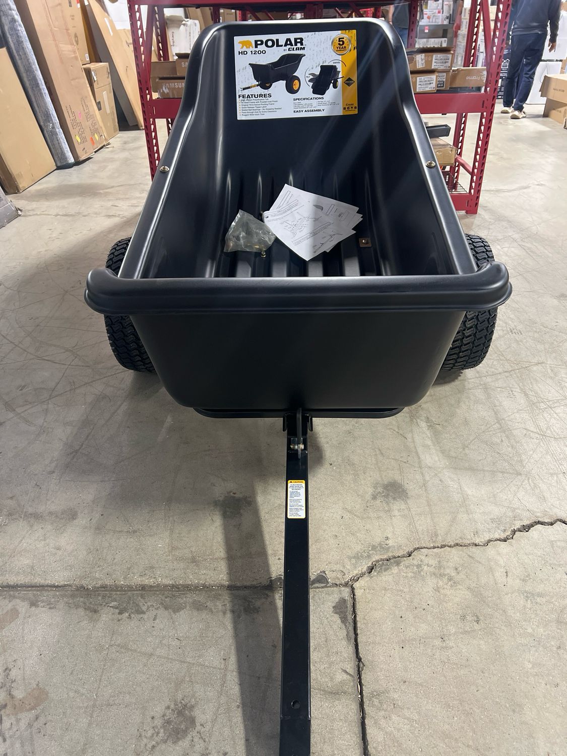 Polar 1200lb Dump Cart thumbnail 2
