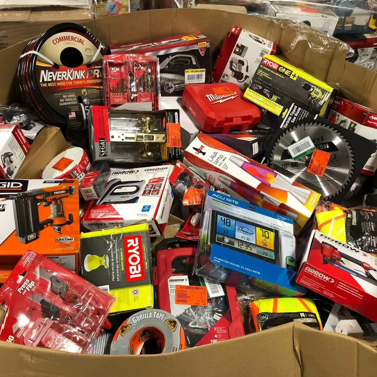 Home Depot Return Pallets — liquidation pallet load photo 1
