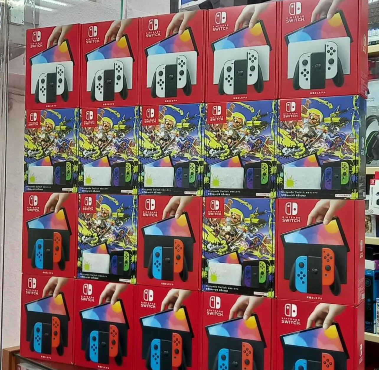 Nintendo Switch Pallet — liquidation pallet load photo 1