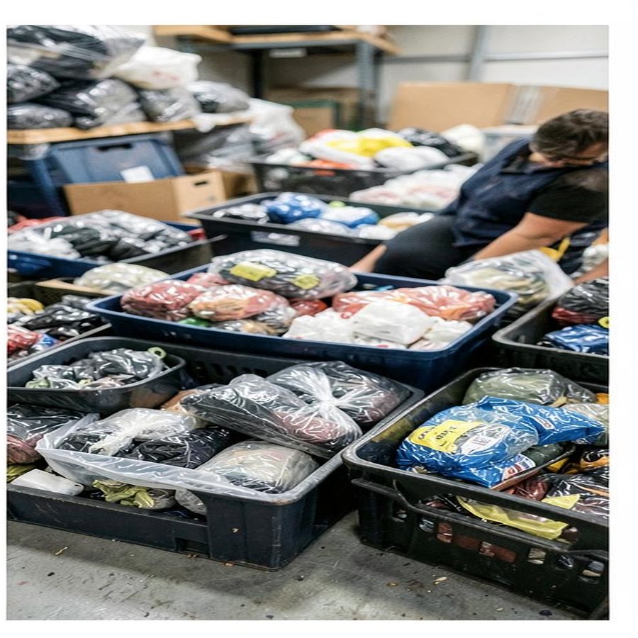 Delivery inspection of liquidation pallets for visible damage and condition documentation