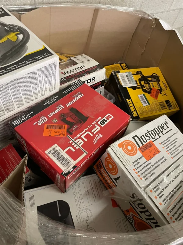 Home Depot Tool and Hardware Truckload — liquidation pallet load photo 1