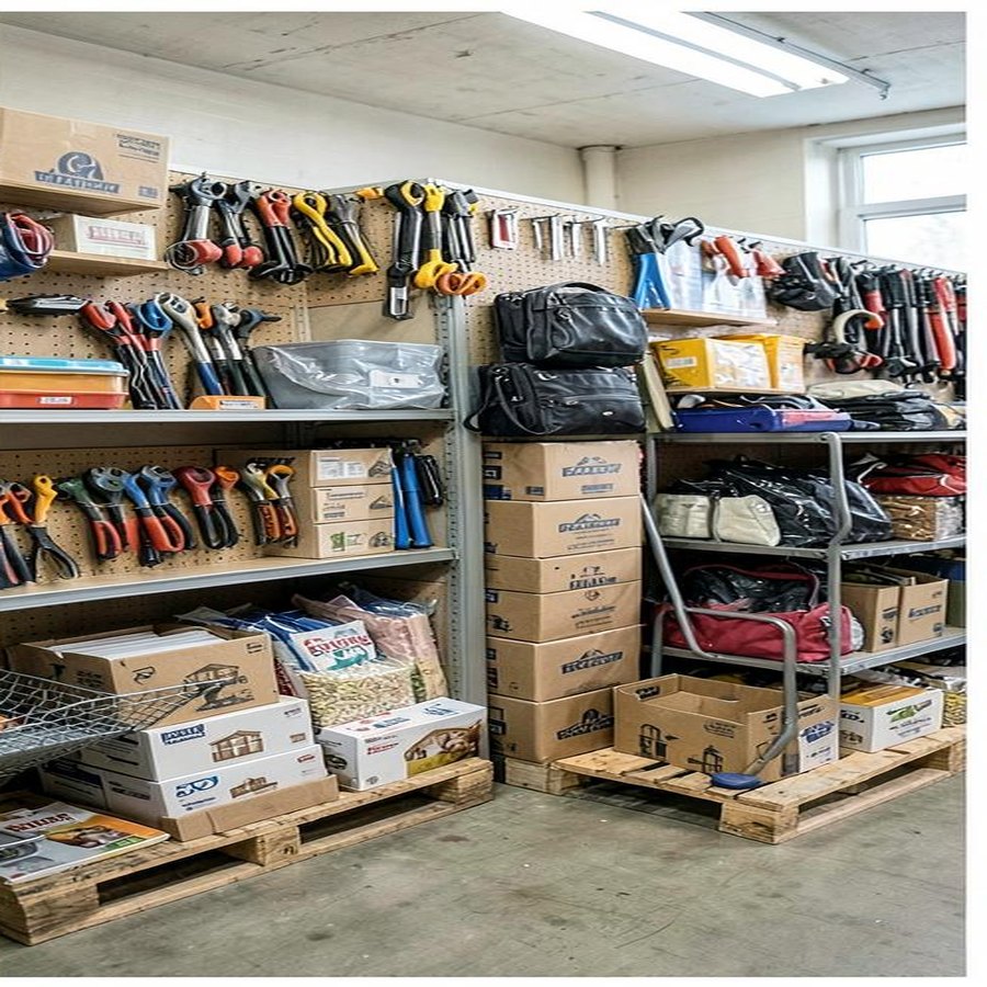 Delivery-day inspection of liquidation pallets for resale