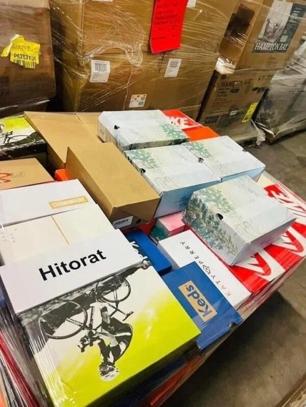 Branded Shoe Load — liquidation pallet load photo 1