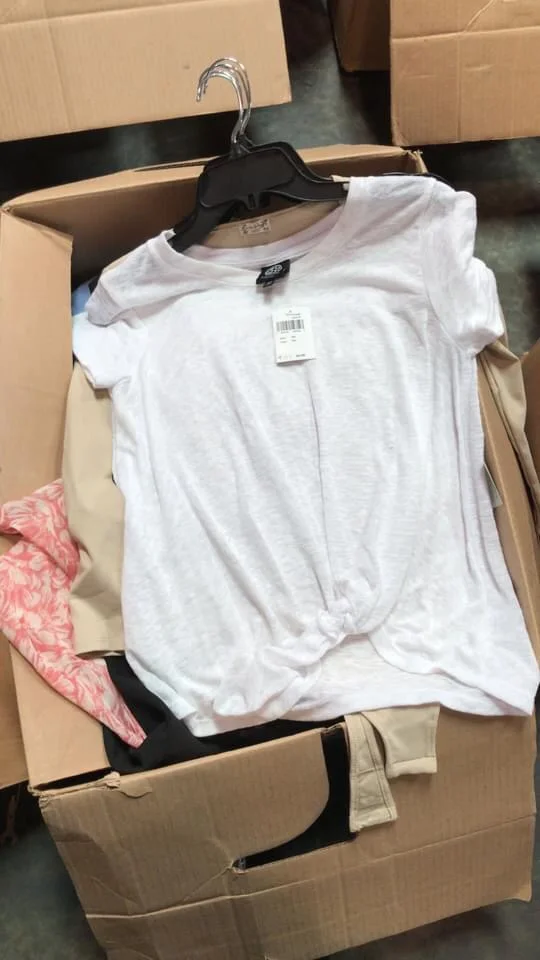Northstorm Clothing Pallets — liquidation pallet load photo 1