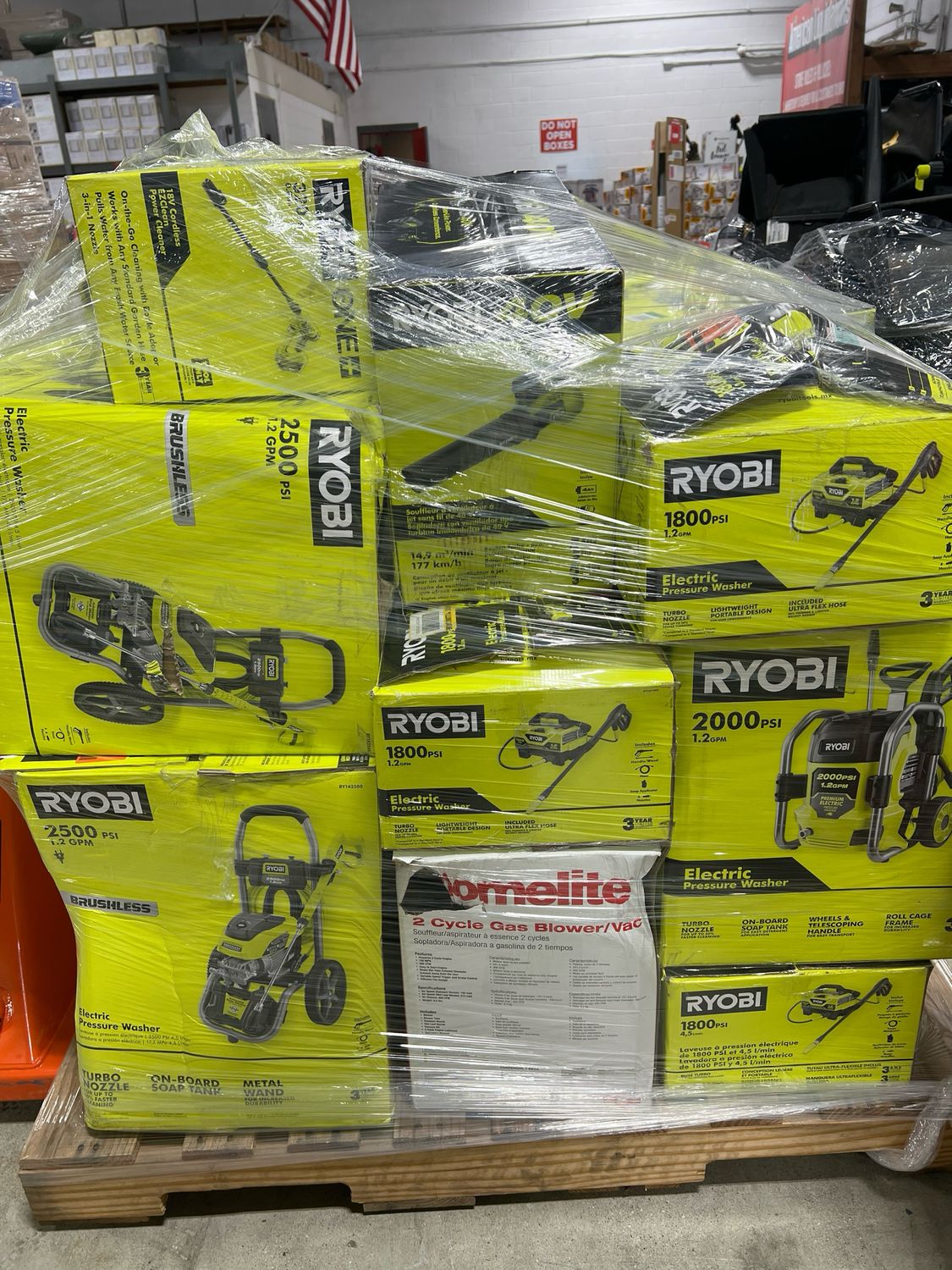 Home Depot Power Tool Pallet HDT-3333 — liquidation pallet load photo 1