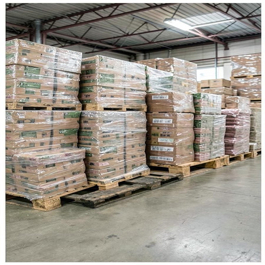 Wholesale general merchandise pallets organized by category for resale buyers