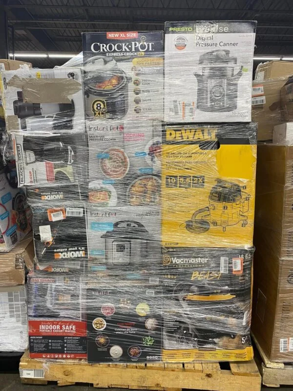 Appliance, Vacuums & Tools Pallet – Mixed Home Improvement Load (Wholesale Liquidation) — liquidation pallet load photo 1
