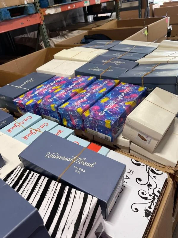 New Mixed Shoes Pallets — liquidation pallet load photo 1