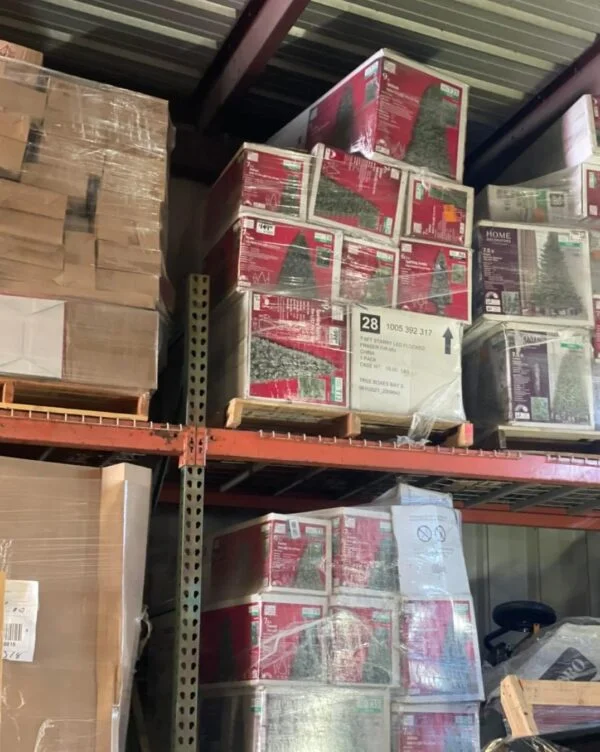 Christmas Trees Liquidation — liquidation pallet load photo 1