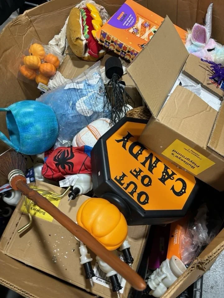 Wholesale Halloween Closeouts Pallets — liquidation pallet load photo 1