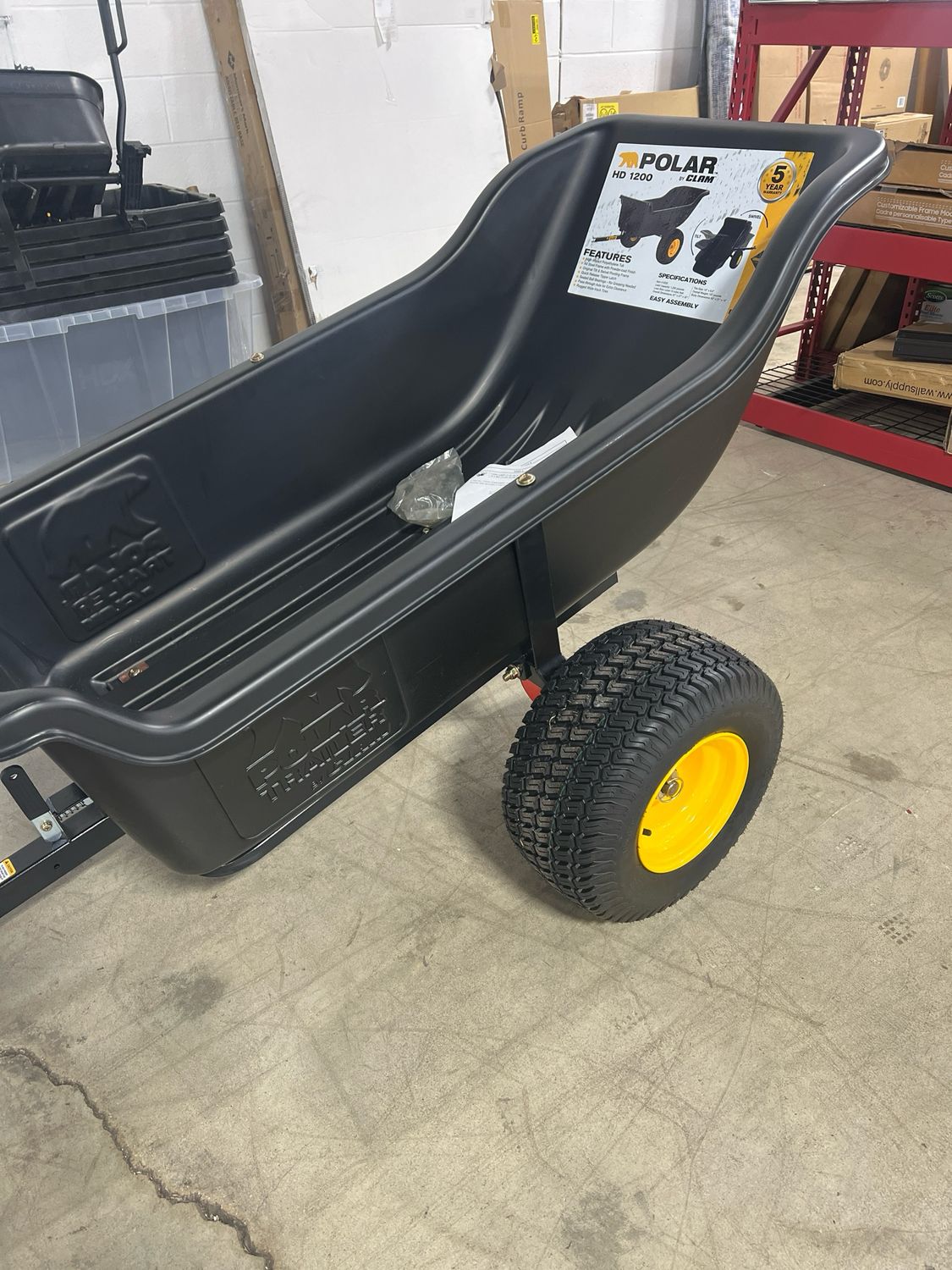 Polar 1200lb Dump Cart thumbnail 4