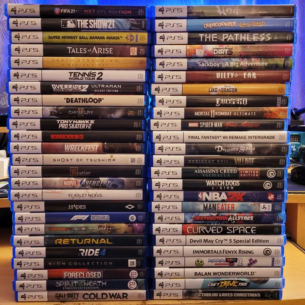 Ps5,4 and 3 CD Pallets — liquidation pallet load photo 1