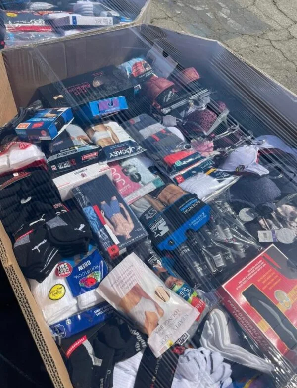 Panties Singlets Socks Pallets — liquidation pallet load photo 1