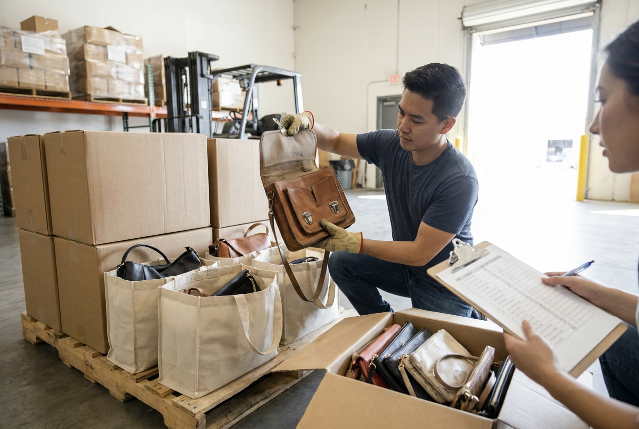 handbag liquidation lots: A Reseller’s Buying Checklist — PalletCove Liquidation, Dallas, Texas