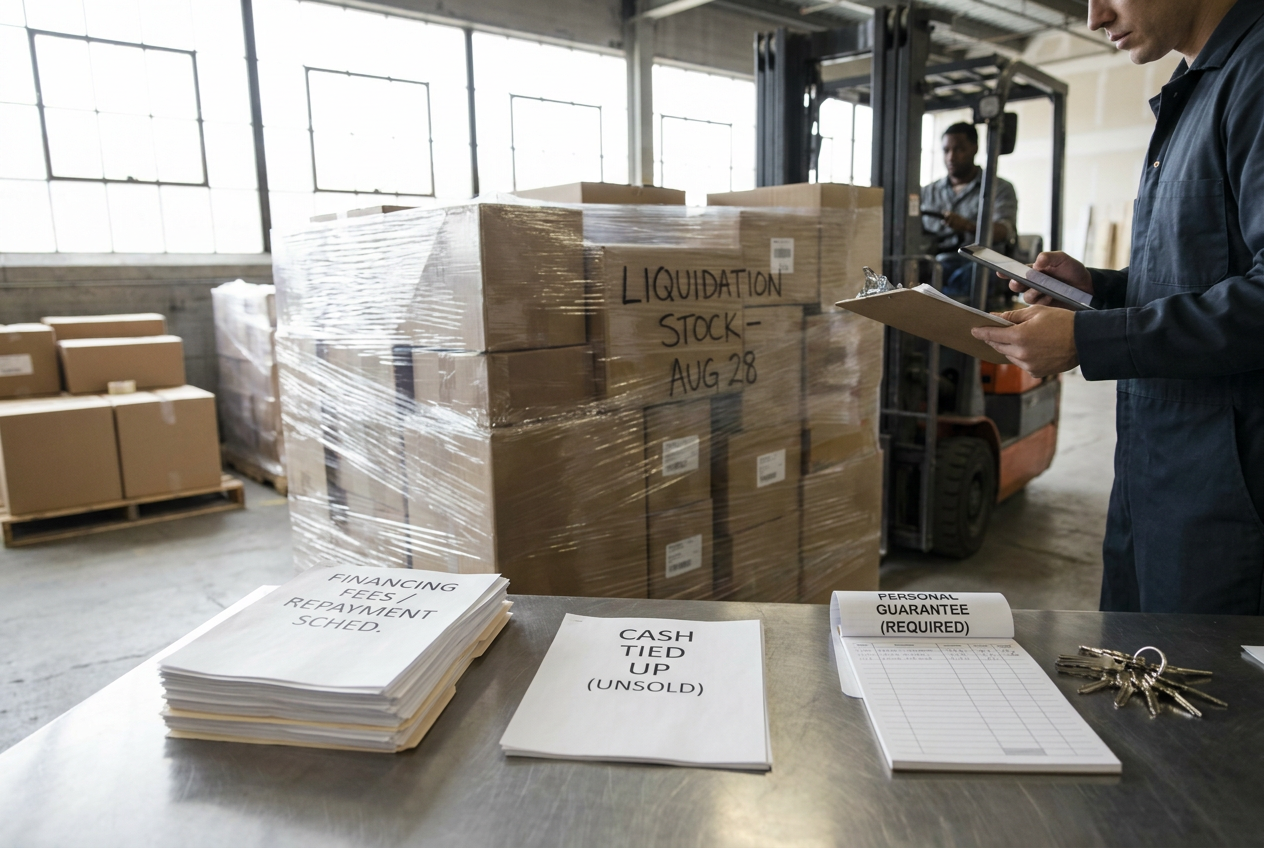 liquidation inventory financing: Compare the Real Costs — PalletCove Liquidation, Dallas, Texas