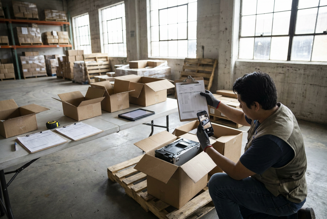 liquidation manifest discrepancies: documenting a claim — PalletCove Liquidation, Dallas, Texas liquidation manifest discrepancies: documenting a claim — PalletCove Liquidation, Dallas, Texas