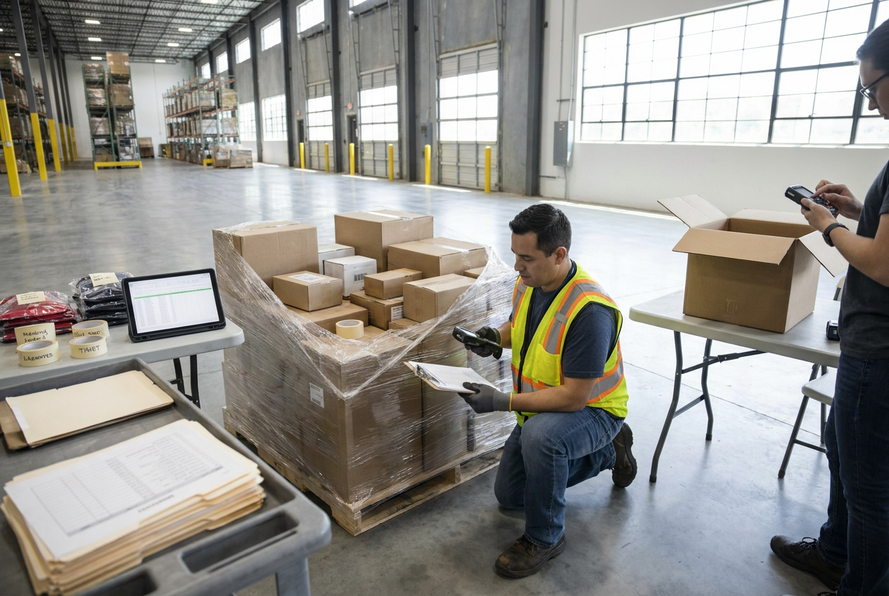 Liquidation Pallet Inspection: A Delivery-to-Inventory Guide — PalletCove Liquidation, Dallas, Texas Liquidation Pallet Inspection: A Delivery-to-Inventory Guide — PalletCove Liquidation, Dallas, Texas