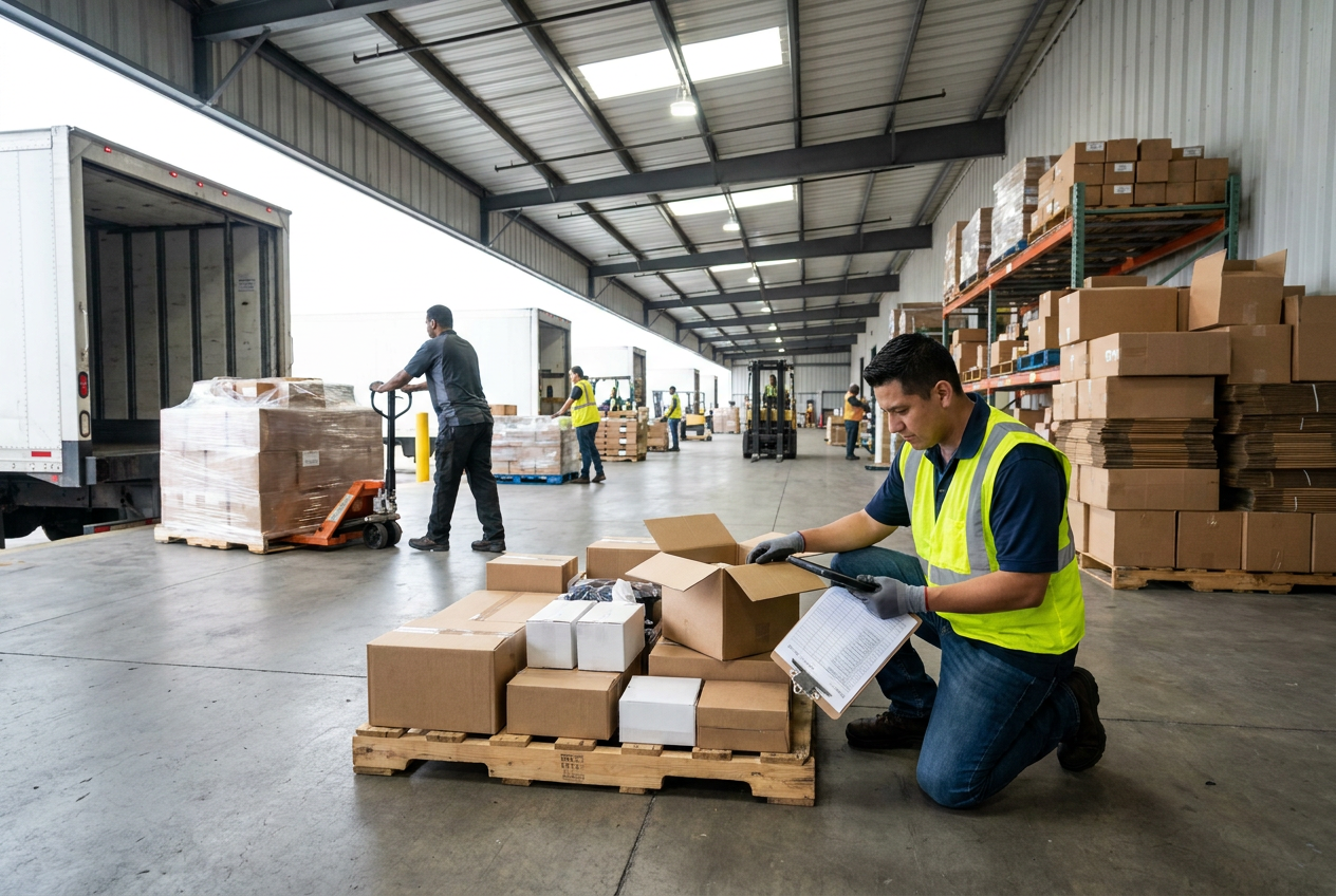Inventory aging before reordering Editorial illustration comparing aging inventory with a category-level liquidation reorder review
