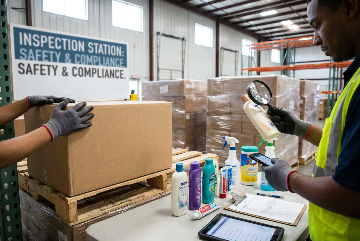 personal care liquidation pallets: safety checks first — PalletCove Liquidation, Dallas, Texas