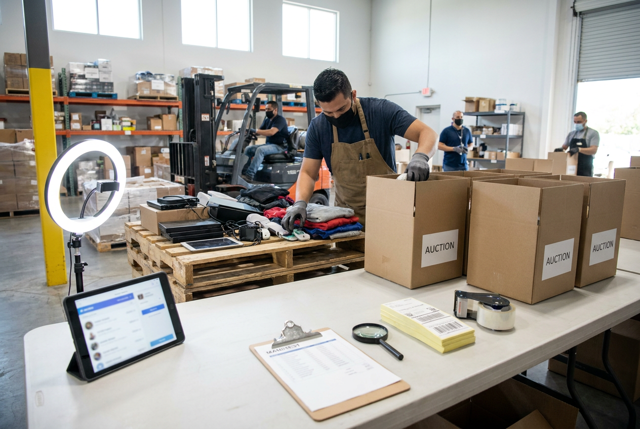 selling liquidation on whatnot: Plan Your First Live Sale — PalletCove Liquidation, Dallas, Texas